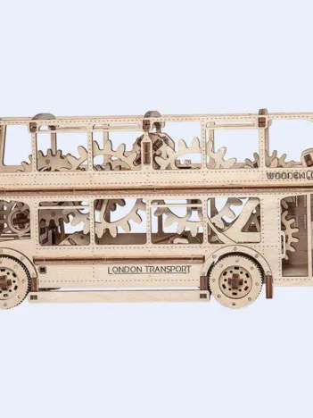 Produit Puzzle 3D en Bois - London Bus Image