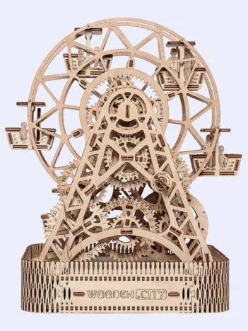 Produit Puzzle 3D en Bois - Grande Roue Image