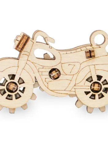 Produit Puzzle 3D en Bois - Moto Image