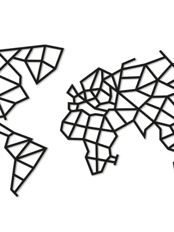 Produit Puzzle en Bois - World Map Image