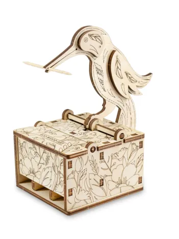 Produit Puzzle 3D en Bois - Bird Image