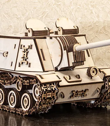 Produit Puzzle 3D en Bois - Tank ISU152 Image