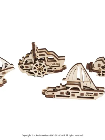 Produit Puzzle 3D en Bois - U-Fidgets-Ships Image
