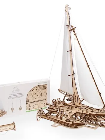 Produit Puzzle 3D en Bois - Trimaran Merihobus Image