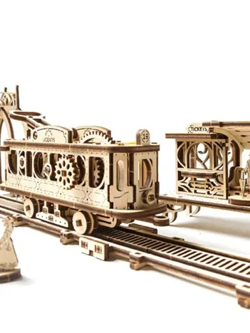 Produit Puzzle 3D en Bois - Tram Line Image