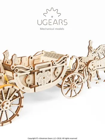 Produit Puzzle 3D en Bois - Carrosse Royal Image