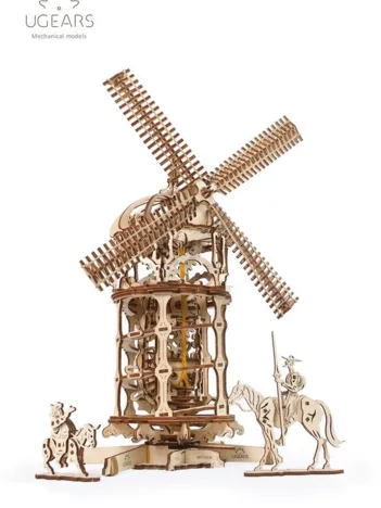 Produit Puzzle 3D en Bois - Tower Windmill Image