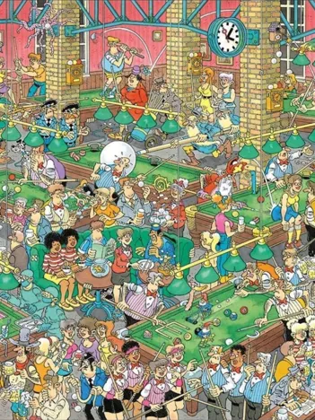 Produit JAN VAN HAASTEREN - JOUONS AU BILLARD ! (1500 PIÈCES) Image