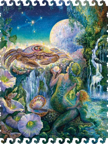 Produit Puzzle en Bois - Signe du Zodiaque - Cancer Image