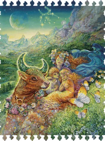 Produit Puzzle en Bois - Signe du Zodiaque - Taureau Image