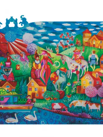 Produit Puzzle en Bois - Le Cirque Image