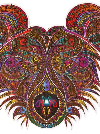 Produit Puzzle en Bois - L'ours Gourmand Image