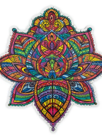 Produit Puzzle en Bois - Le Florissant Lotus Image