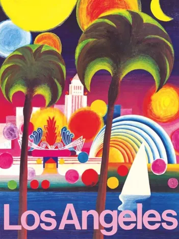 Produit Los Angeles - American Airlines Poster Mini Image