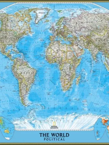 Produit National Geographic - The World Image