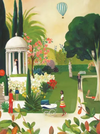 Produit Fainting in the Botanical Garden Image