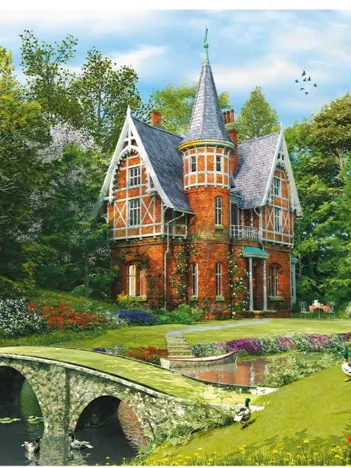 Produit Puzzle en Bois - Victorian House Image