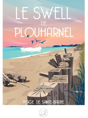 Produit Le SWELL de PLOUHARNEL - Plage de Sainte-Barbe Image