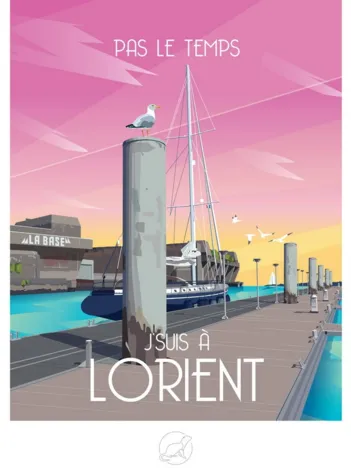 Produit Pas le Temps, J'suis à LORIENT Image