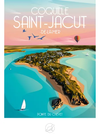 Produit Coquille SAINT-JACUT-DE-LA-MER - Pointe du Chevet Image