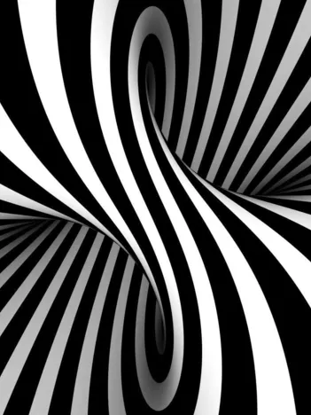 Produit Spirale Noir et Blanc Image