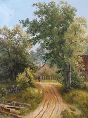 Produit Jour Ordinaire sur une Route de Village Image