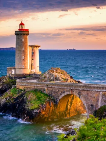 Produit Phare du Petit Minou, Bretagne Image