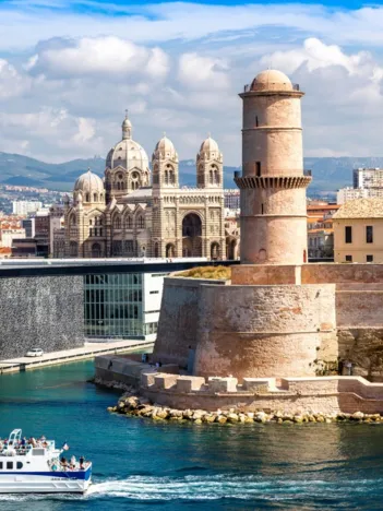 Produit Cathédrale St Jean et Vieux Port de Marseille Image