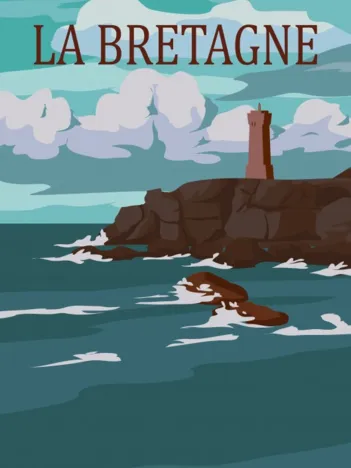 Produit Affiche Phare Breton Image