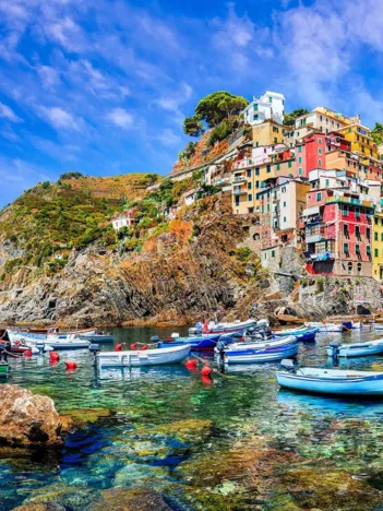 Produit Riomaggiore, Cinque Terre, Italie Image