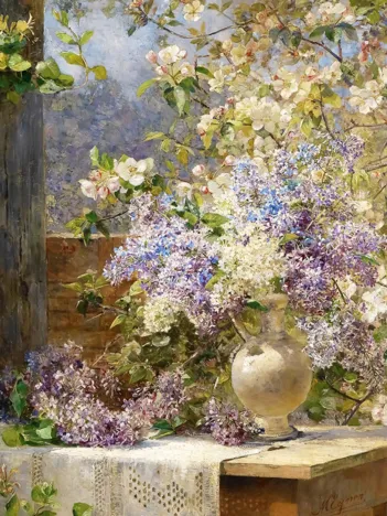 Produit Marie Egner : Dans la Tonnelle Fleurie Image