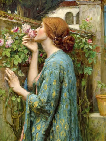 Produit John William Waterhouse - L'Âme de la Rose Image