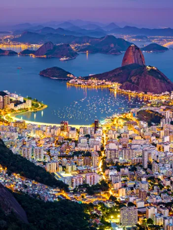 Produit Rio de Janeiro de Nuit, Brésil Image