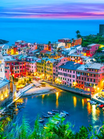 Produit Vernazza au Crépuscule, Cinque Terre, Italy Image