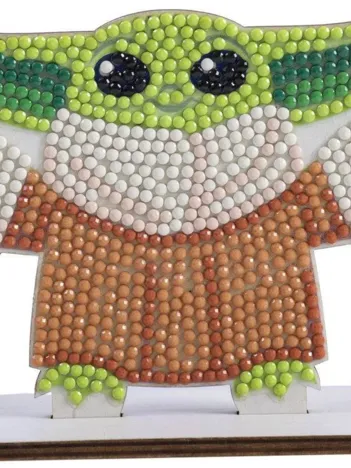 Produit Crystal Art - Kit Broderie Diamant - Grogu Image