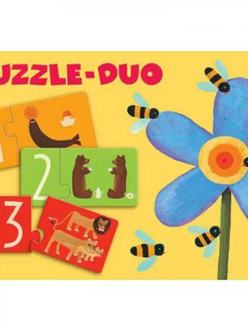 Produit Puzzle 10 x 2 pièces - Duo chiffres Image