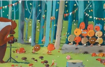 Produit Collection Puzzle Gallery - Olivier Tallec : Forest friends Image