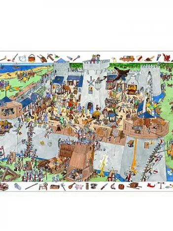 Produit Poster et jeu d'observation - Château Fort Image