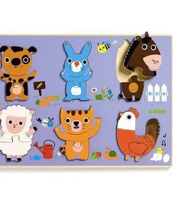 Produit Puzzle en Bois - Coucou Cat Image