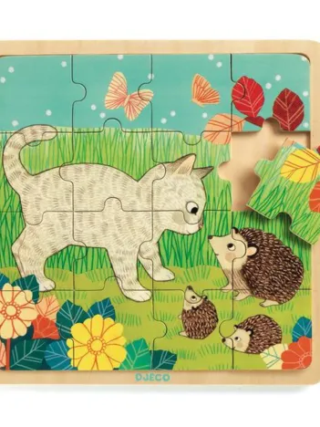 Produit Puzzle en Bois - Garden Image