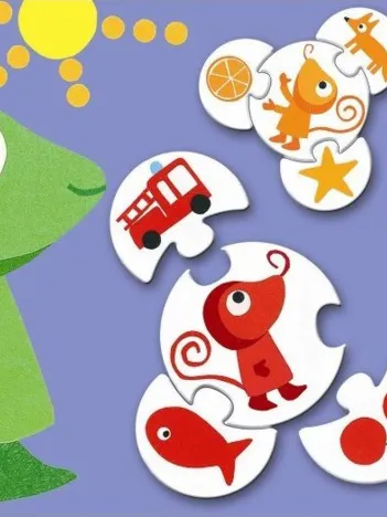 Produit Puzzle Trio - Edouard Manceau : Les couleurs Image