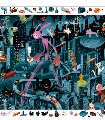 Produit Puzzle d'observation + Poster - Nicolas Duffaut : Night City Image