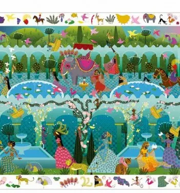 Produit Puzzle d'observation + Poster - Charlotte Gastaut : 1001 nuits Image