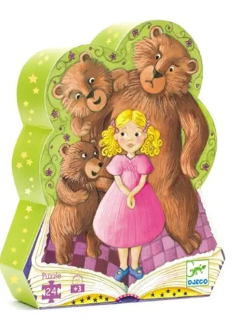 Produit Boîte Silhouette - Boucle d'Or et les Trois Ours Image