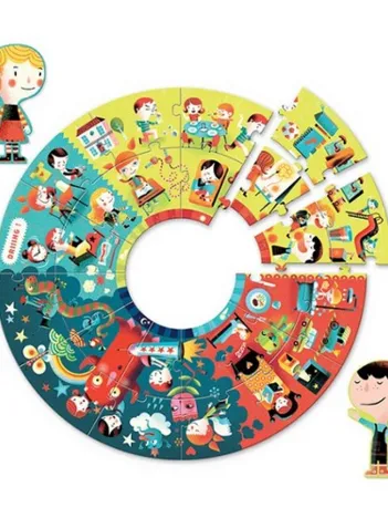 Produit Puzzle Géant : Au fil de la journée Image