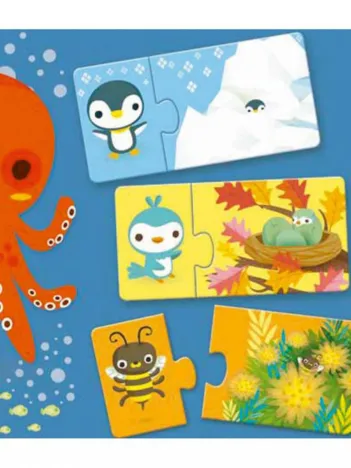 Produit Puzzle Duo - Cache-Cache Image