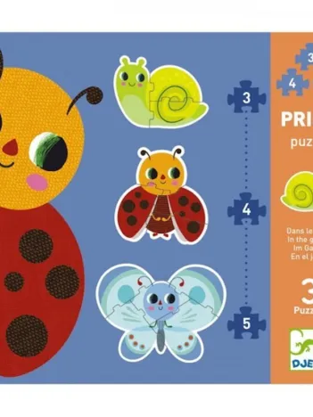 Produit 3 Puzzles Evolutifs - Dans le Jardin Image