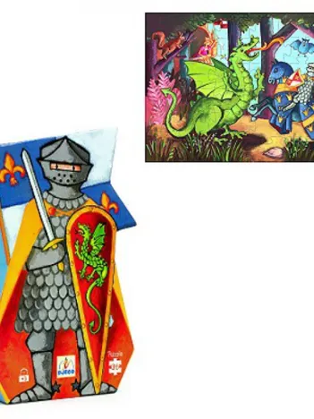 Produit Silhouette : Le chevalier et son dragon Image