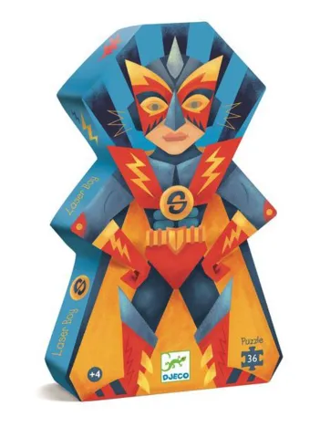 Produit Puzzle Silhouette - Laser Boy Image
