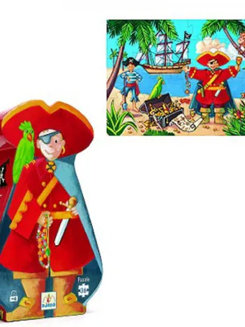 Produit Silhouette - Le Pirate et son Trésor Image